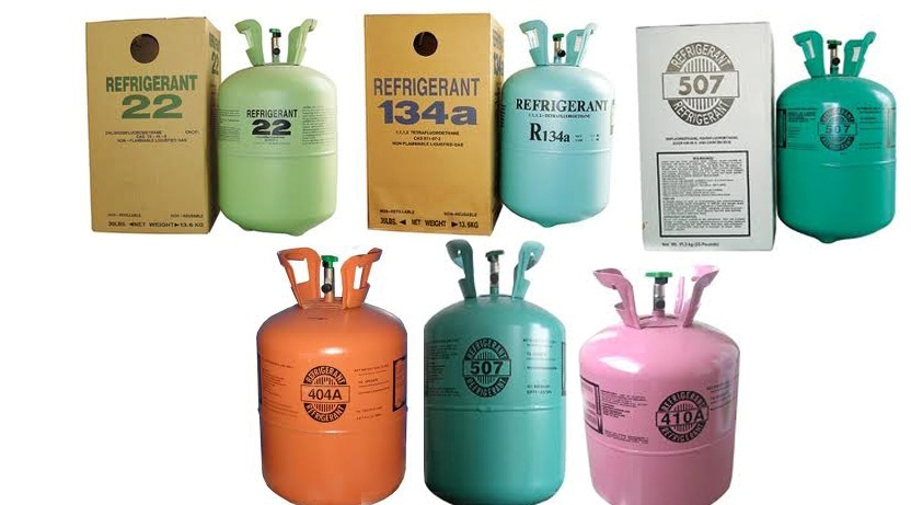 Những dòng gas máy lạnh thông dụng