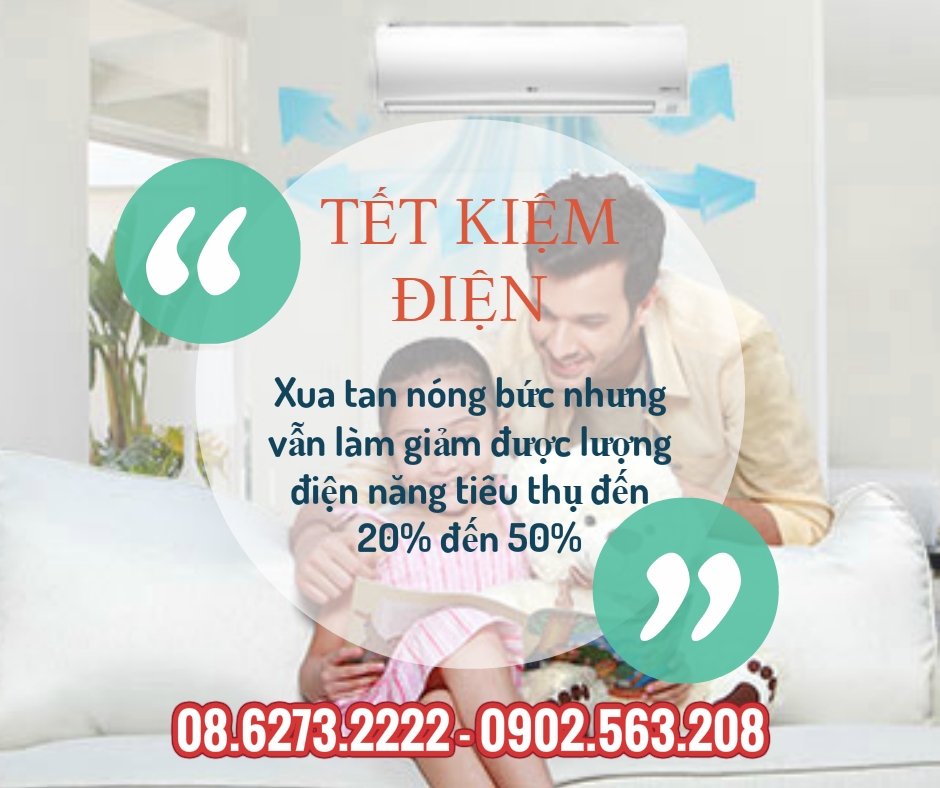 Cách tiết kiệm điện máy lạnh trong mùa nóng