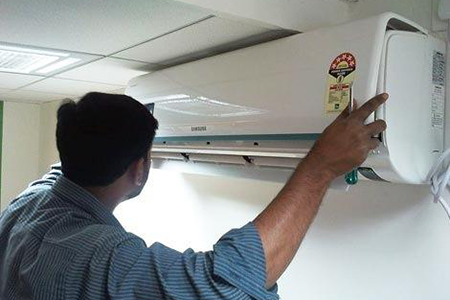 Cách khắc phục máy lạnh bị bắn nước