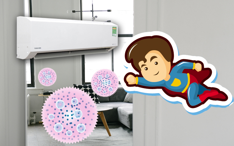 Phương pháp sử dụng máy lạnh mùa đông tốt cho bé