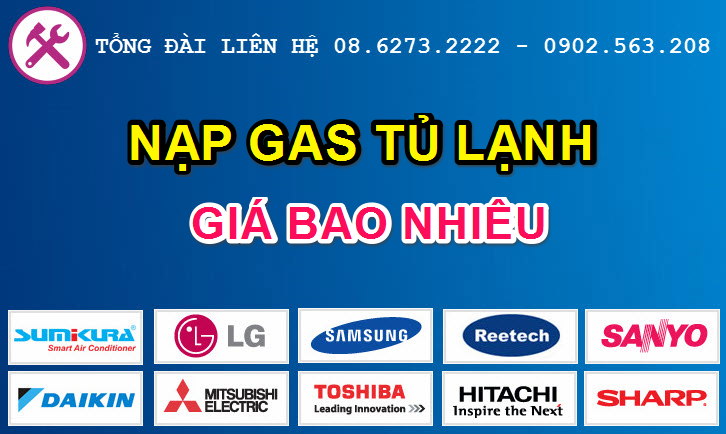 nap gas tu lanh gia bao nhieu