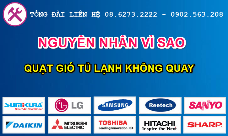 quat gio tu lanh khong quay