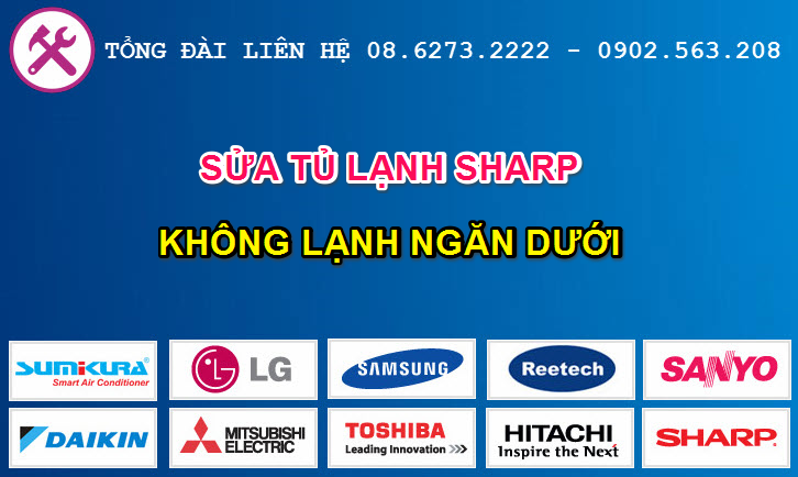 Lý do tủ lạnh Sharp không làm lạnh được