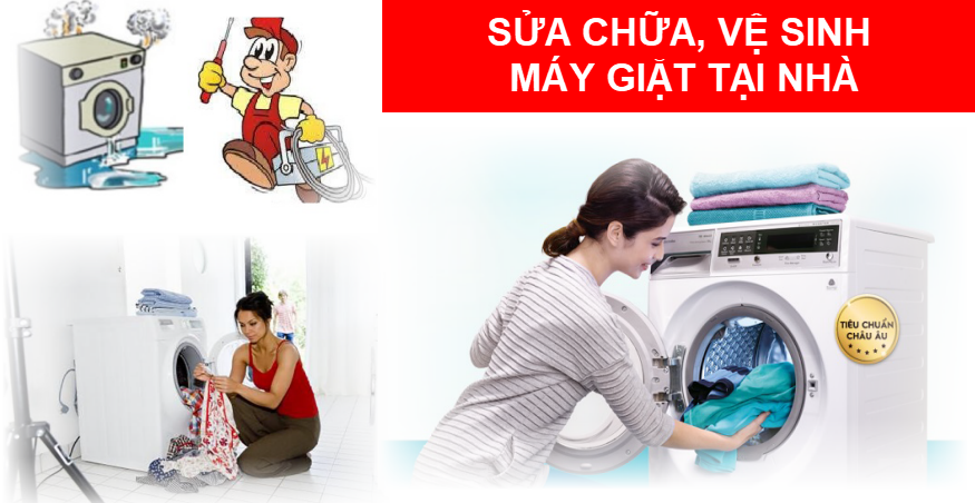 Sửa chữa vệ sinh máy giặt tại nhà