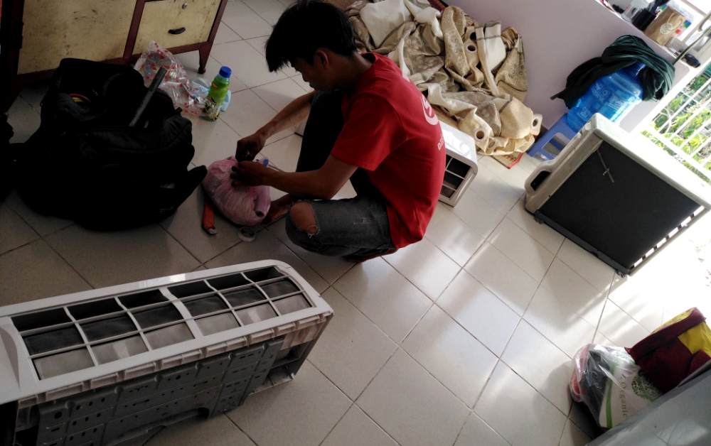 Sửa máy lạnh bị hư board mạch